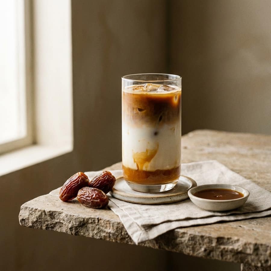 Iced Date Latte