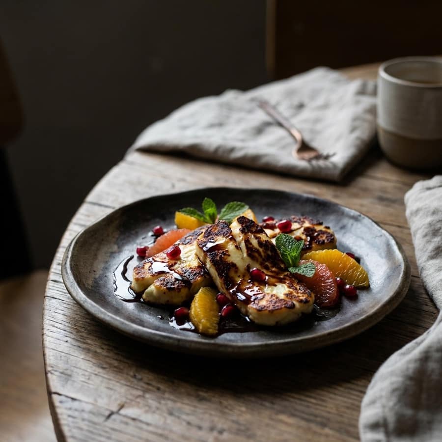 Citrus Halloumi
