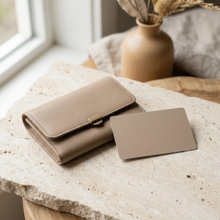 Sand card wallet